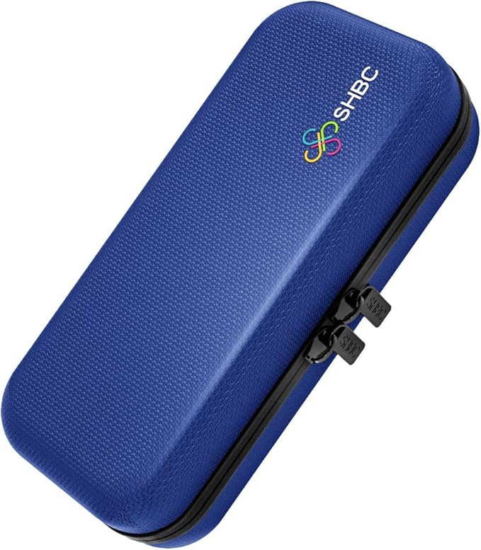 SHBC Insulin Cooler Travel Case for Diabetic Organize Medication Insulated Cooling Bag with 2 Ice Packs Blue…