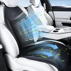 FLORICH Cooling Car Seat Covers with 8 Turbo Fans Blowing & Suction Ventilated Car Seat Cushion 12V-24V 3-Speed Adjustable Car Seats Cooling Pad Universal Fit for Car SUV Truck Van Summer Driving