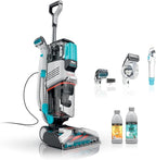 Shark CarpetXpert | Upright Carpet, Area Rug & Upholstery Cleaner | Carpet Shampooer with StainStriker Handheld Tough Stain Eliminator | Removes Tough Stains & Odors | 3 Cleaning Tools | White | EX201