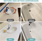 White Ceramic Tub Spray Paint （16 FL Oz *2 pack）- High-performance aerosol spray gun kit, Household appliances, refrigerator, ceramics, bathtubs, vases, bathroom floors, etc., furniture wood color change and more DIY coatings - Quick drying and smooth ...