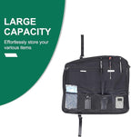 Roof Organizer Bag Storage for Hummer EV Accessories Sunroof Rooftop Panel Waterproof Foldable Heavy Duty Hardtop Cargo Carrier Bag Overhead for Hummer EV SUV Pickup 2022-2025 2026 (Rear Roof-Left)