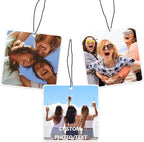 Custom Air Fresheners with Picture - Personalized Double Sided Photo Air Freshener for Car - Customized Face Air Freshener - Custom Birthday Gift, Photo Gift for Men Women