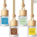C Classy Car Air Freshener Hanging 4 Pack, Hotel Scent Essential Oil Diffuser for Cars, Cute Car Accessories, Long-Lasting Fragrance, C ar Fresheners for Women&Men, Made in USA