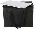 Bodaon Insulated Food Delivery Bag With Hard Bottom, XL Pizza Cooler Bags, Rideshare Delivery Bag, Thermal Cold/Hot Styrofoam Carrier for Travel/Shopping/Catering/Car