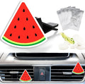 Cute Car Air Freshener Clips Watermelon Car Vent Clips Watermelon Cars Scents Cologne Air Conditioner Clip Auto Vent Interior Decoration Cars Accessories Fruit Gifts for Men Women,Friends