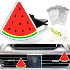 Cute Car Air Freshener Clips Watermelon Car Vent Clips Watermelon Cars Scents Cologne Air Conditioner Clip Auto Vent Interior Decoration Cars Accessories Fruit Gifts for Men Women,Friends