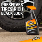 Armor All Tire Shine, One-Step Tire Shine Spray for Precise, Even Shine and Minimal Overspray - 2 Count
