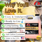 3E Car Air Freshener Concentrate – 64 oz – Professional Automotive Fragrance – Multiple Scents (Vanilla)
