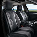 Coverado Car Seat Covers, Front Covers for Cars, Car Seat Cover Front Seats, Automotive Seat Cover, Waterproof, Leather Car Seat Cushion, Universal Interior Covers Seat Protectors for Most Cars