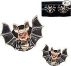 Bat Air Vent Clip Car Air Freshener 2pcs Black Vampire Bat Car Air Fresheners Vent Clips Gothic Vent Clip Car Accessories Gift for Girlfriends Boyfriend Refillable Car Diffuser