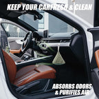 Activated Charcoal Odor Absorber，Naturally Bamboo Charcoal Air Purifying Bags for Closet/Shoe/Car/Bathroom