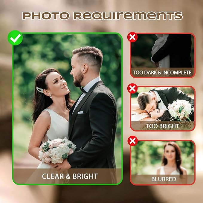 Custom Air Fresheners with Picture, Personalized Air Freshener for Cars, Customized Photo Gift with Scents for Family and Lovers