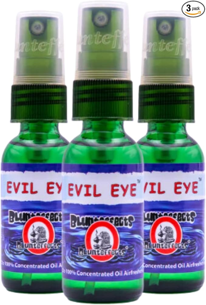 Blunteffects Blunt Effects 100% concentrated Air Freshener Oder Neutralizing Spray (evil eye 3 Pack)