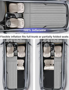 Umbrauto SUV Air Mattress for Car Camping, Leakproof & Quick Inflation Sleeping Airbed with Electric Pump, Fits Most Compact, Mid-Size & Full-Size SUV Trunks for Road Trip Travel