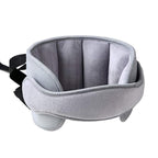 Child Car Seat Head Support - Baby Safety Car Seat Neck Relief Holder, Adjustable Head Band Strap Headrest, Baby & Kids Travel Accessories, Grey