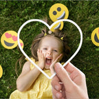 Custom Air Fresheners with Picture - Personalized Air Freshener for Car, Double Sided Customizable Photo Text,Birthday Wedding for Men Women Girlfriend Boyfriend (Heart, Personalized)