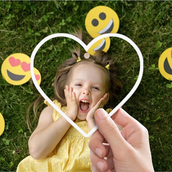 Custom Air Fresheners with Picture - Personalized Air Freshener for Car, Double Sided Customizable Photo Text,Birthday Wedding for Men Women Girlfriend Boyfriend (Heart, Personalized)