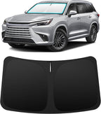 INSAUTO Custom Fit Windshield Sun Shade Accessories for Lexus TX 2024 2025 2026 (TX350/TX500h/TX550h+), Foldable Front Window Sunshade, UV & Heat Reflector, Keeps Interior Cool, Includes Storage Bag