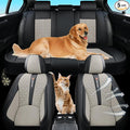 Black and Gray Car Seat Covers for Ford Bronco Sport 2021-2025 Car Seat Cover, Premium Leather, Full Set of 5 Seats, Waterproof, with Lumbar Support, Beautify Interior