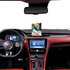 101Pcs Air Freshener Sublimation Blanks Kit Car Scented Hanging Sheets DIY Felt Sublimation Blank Air Freshener Sheet for Car and Home with Elastic Rope and Self-Seal Bags (Rectangle)