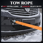Roadside Emergency Car Kit for Vehicles, Car First Aid Kit Emergency Kit with Jumper Cables, Snow Shovel, Tow Strap, Car Safety Kits, Road Trip Assistance for Men, Women, New Driver Gifts