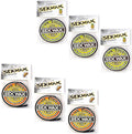 Mr. Zoggs SEX WAX AIR FRESHENER 3" LOGO 6-PACK Pineapple/Coconut