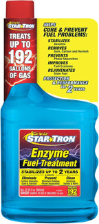 Star Tron Enzyme Fuel Treatment - Small Engine Formula – Gas Additive Rejuvenates & Stabilizes Old Gasoline - Cures & Prevents Ethanol Problems