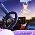 Car Air Freshener Diffuser, Hanging Car Scents Air Freshener, Car Fresheners Long Lasting, Essential Oil Diffuser, Vanilla Cream Fragrance Oil, 2pcs