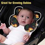 KAKIBLIN Baby Neck Pillow, Upgraded Baby Support Pillow,Neck Support Pillow for Carseat, Newborn Neck Support for Car Seat, Stroller, Pushchair,Travel
