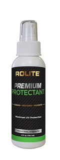 Rolite Premium Protectant (4oz) with Maximum UV Protection for Interior & Exterior Vinyl, Plastic, Rubber, Dashboards for Automotive, Marine, RVs