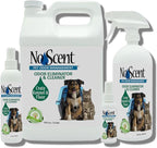 No Scent Crate Kennel & Floor Probiotic Cleaner Spray for Dog Cat Pet Odor Stains (8 Fl Oz / 237 mL)