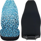 Leopard Print Universal Car Seat Covers Front Seats Only,Fit Most Cars,Sedan,Truck,SUV