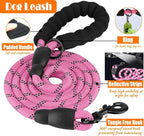 No Pull Dog Harness, Collar & Leash Set | Includes Dog Seat Belt, Collapsible Bowls & Poop Bag Dispenser. Ideal for Training, Walking, Hiking. Fits Small to Large Dogs(Pink-S)
