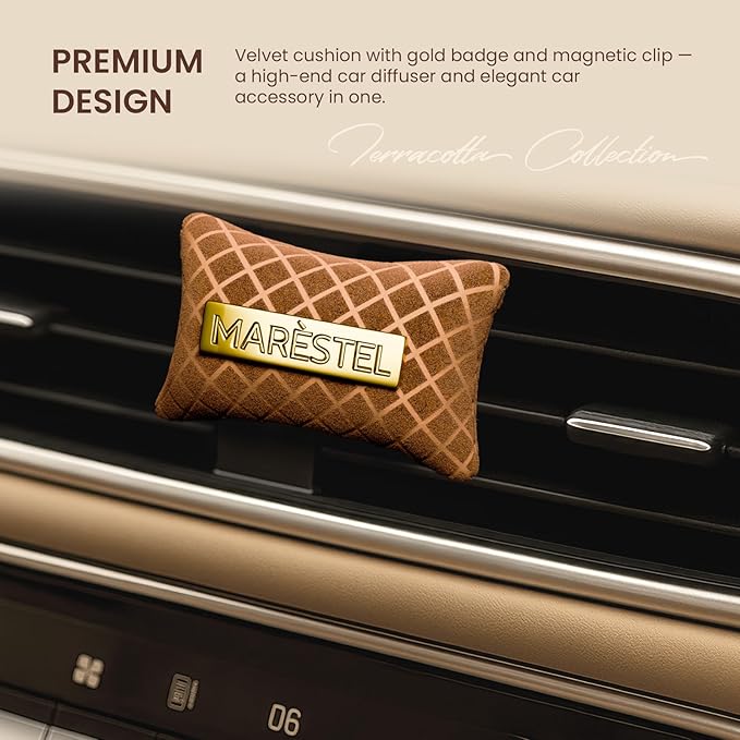 Luxury Car Air Freshener - Car Perfume Air Freshener, Long Lasting Fragrance Diffuser - Interior Scent Accessory, Unique Gift