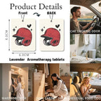 Baseball - Themed Car Air Freshener 4 Pcs, Retro Sports & Game Day Hanging Air Freshener for for Cars Closet Drawer Books, Car Accessories Mirror Decor for sports enthusiast.