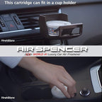 AS Air Spencer Cartridge 2x Marine Squash (A19) and 2x Clear Squash (A24) scent, Heavy Duty, Last Long, JDM Eikosha Japan Car Air Freshener