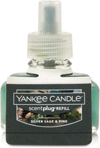 Yankee Candle Silver Sage & Pine Electric Home Fragrance Scent Plug Refill (Pack of 6)