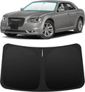 INSAUTO Custom Fit Windshield Sun Shade Accessories for Chrysler 300/300C 2011-2023, Foldable Front Window Sunshade, UV & Heat Reflector, Keeps Interior Cool, Includes Storage Bag