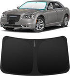 INSAUTO Custom Fit Windshield Sun Shade Accessories for Chrysler 300/300C 2011-2023, Foldable Front Window Sunshade, UV & Heat Reflector, Keeps Interior Cool, Includes Storage Bag
