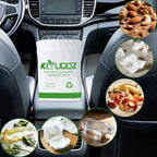 Disposable Cars Trash Bags Standable Car Garbage Bag Self Adhesive travel trash bag for Cars Kitchens Bedrooms Offices Travel and Camping Open Top Cleaning Bags (10.1 * 2.3 * 7.6 in) (100)