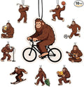 Big Foot Car Air Freshener 10-Pack for Men – Funny Sasquatch Car Air Freshener Hanging, New Car Scent, Humorous Gifts for Boyfriend, Husband, Dad, Truck Drivers