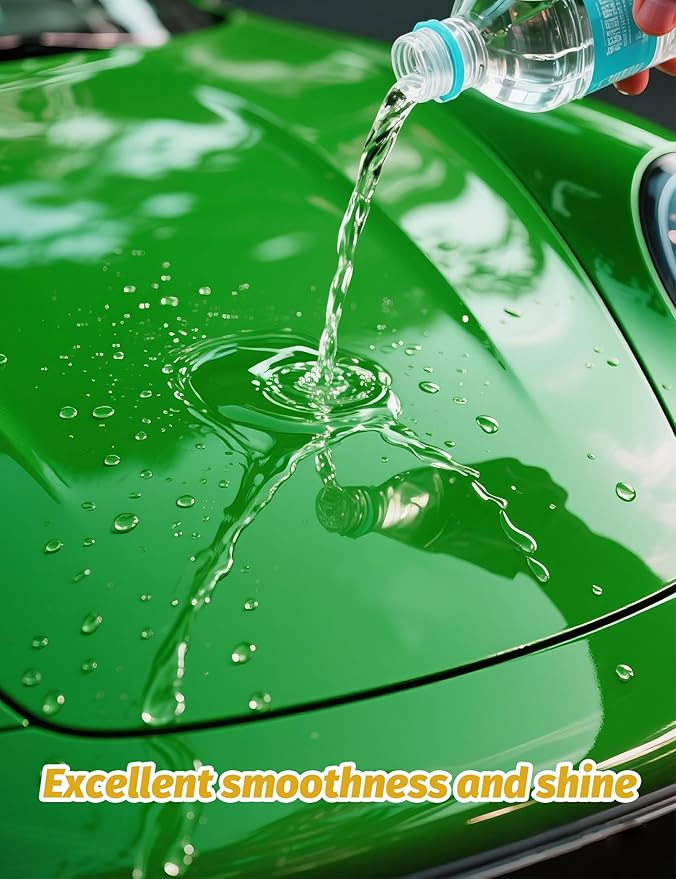 Kingvo Ceramic Spray Coating for Cars, Car Leather Conditioner Automotive Clear Coat Detail Spray Polishing Kit Leather Care Products