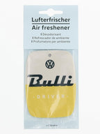 BRISA VW Collection Volkswagen Air Freshener, Room Freshener, Deodorizer for Cars T1 Bus Campervan Motif (Set of 2) (Citrus/Yellow)