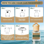 Car Air Freshener Diffuser Hanging, Cabana Fragrance Oil
