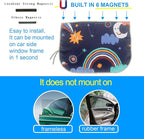 Car Window Shades for Side Windows Baby and Kids,Car Back Window Sun Shade Covers,Strong Magnetic Sunshades Curtains for Truck,27.5" x 19.5" (Starry Sky)