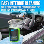 Optimum No Rinse Version 5 (32 Oz) with Optimum Interior Cleaner (17 Oz) Bundle – ONR Rinseless Car Wash with 17 oz Auto Interior Cleaning Solution for Leather, Upholstery, Carpet, and Interior Trim