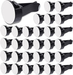 30Pcs Car Vent Clips, Car Air Freshener Vent Clip Air Conditioner Outlet Perfume Clips for Auto Car Interior Decorations Accessories, Metal Square Head + Round Slot Head