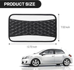 Car Center Console Cushion Pad, 12.72"×7.52" Leather Waterproof Auto Armrest Seat Box Protector, Car Center Console Cover, Universal Interior Decor Car Accessories for SUV Truck (White)