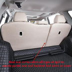 coverdream Custom Fit Seat Covers for Toyota RAV4 Adventure,TRD Off - Road 2024 2023 2022 2021 2020 2019,Full Coverage Polyester Seat Protector (Beige,Full Set)