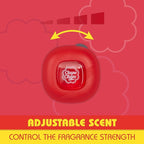 Chupa Chups Car Air Freshener, Candy Cherry - Long Lasting Car Fresheners with Fun Scents, Colorful and Vibrant Air Freshener for Car, Unique Car Freshner Perfume Deodorizer- 4Pack (8pcs Total)